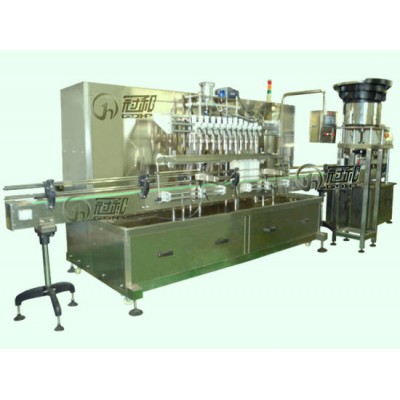 Automatic Bottle Shampoo Filling Machine with Piston-Type Filling (GHALF-8)