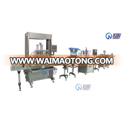 Automatic Liquid Bottling Machine with Capping Production Line