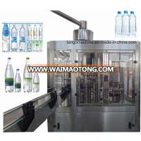 Rinsing Filling Capping 3-in-1 Unit Water Bottling Machine